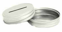 Coin Slot  Mason Jar Lid